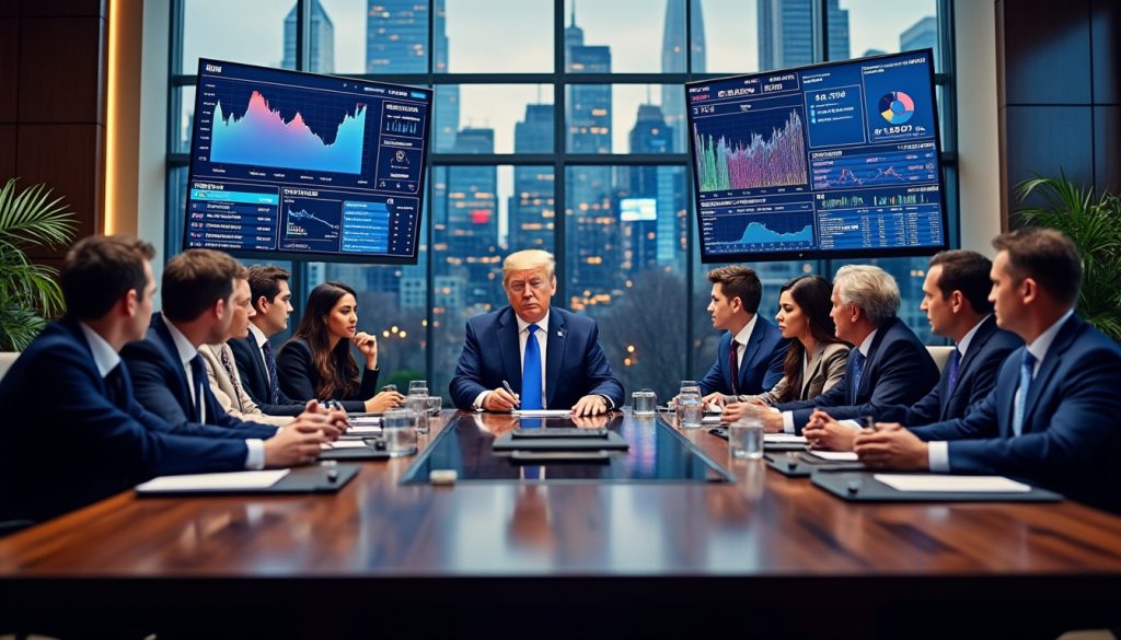 découvrez comment des associés de donald trump préparent le lancement d'une société de cryptomonnaie sur le marché boursier. analyse des enjeux, perspectives et impact potentiel de cette initiative sur l'économie numérique.