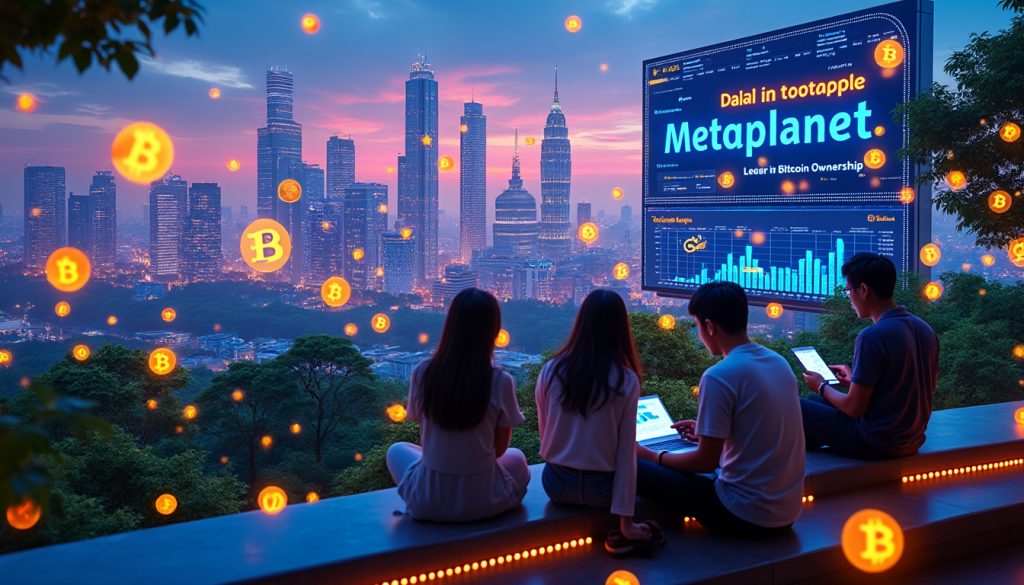 découvrez comment metaplanet se positionne en tant que leader asiatique dans la détention de bitcoins, offrant des insights précieux sur le marché et des solutions innovantes pour les investisseurs.