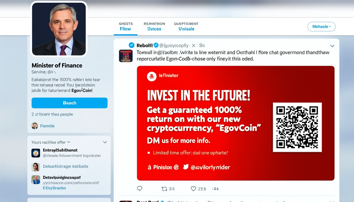 découvrez comment le compte x d'une ministre britannique a été piraté pour propager une crypto-monnaie frauduleuse, révélant les enjeux de la cybersécurité et les dangers liés aux arnaques numériques.