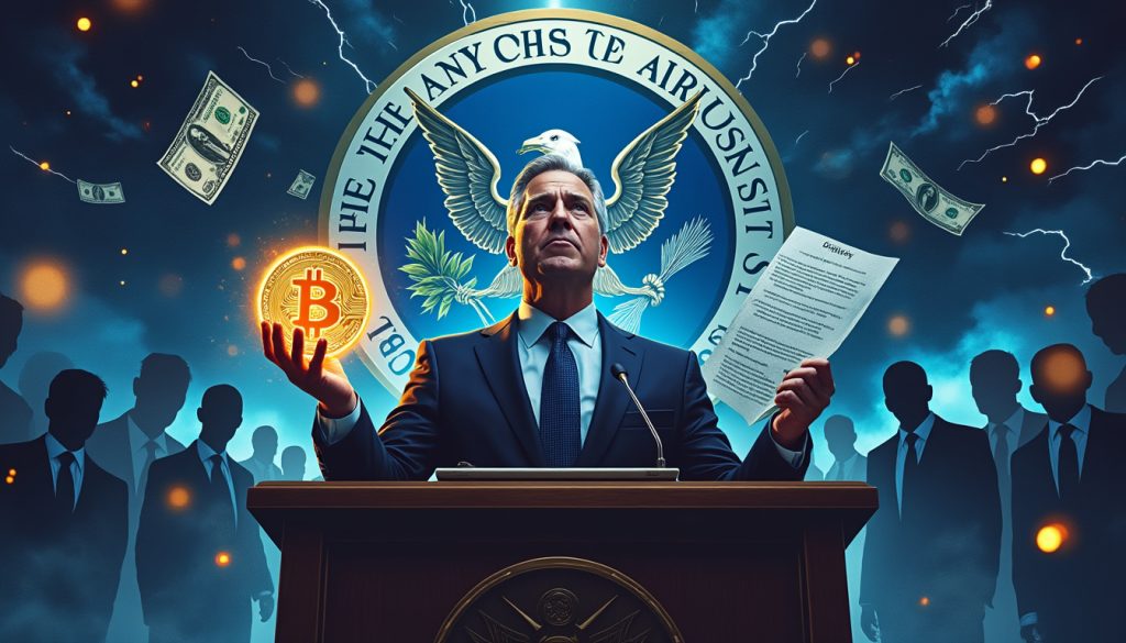 découvrez comment le nouveau dirigeant de la sec, fort de ses 6 millions de dollars en cryptomonnaies, pourrait influencer le futur de la régulation des actifs numériques aux états-unis.