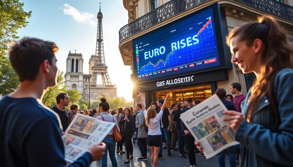 découvrez comment la montée de l'euro face au dollar américain pourrait représenter une opportunité pour les français. analyse des implications économiques et des conseils pratiques pour tirer profit de cette situation.