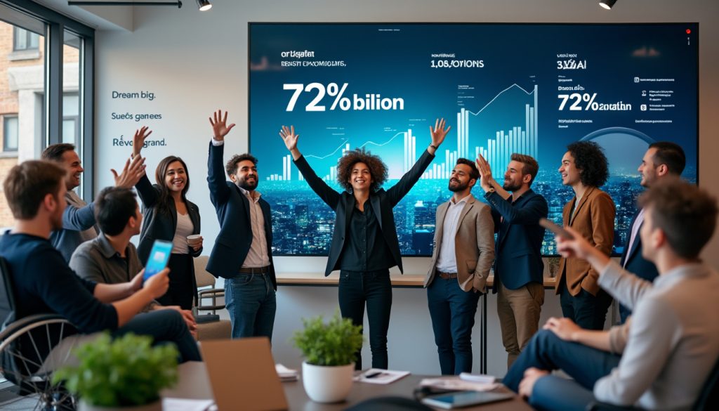 découvrez comment revolut a atteint des sommets remarquables avec un chiffre d'affaires de 3,7 milliards d'euros, marquant une augmentation impressionnante de 72 %. plongez dans les détails de cette performance record et ce qu'elle signifie pour l'avenir de la fintech.