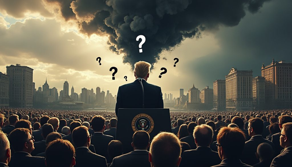 découvrez les mystères et controverses qui entourent l'ère trump. plongez dans l'une des plus grandes manipulations de l'histoire à travers les doutes et interrogations qui continuent de susciter des débats passionnés. une analyse captivante qui remet en question la vérité et la perception du pouvoir.