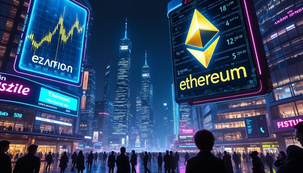 l’eth enregistre une hausse spectaculaire de 20 % en une semaine, suscitant un regain d’intérêt des investisseurs institutionnels pour la cryptomonnaie.
