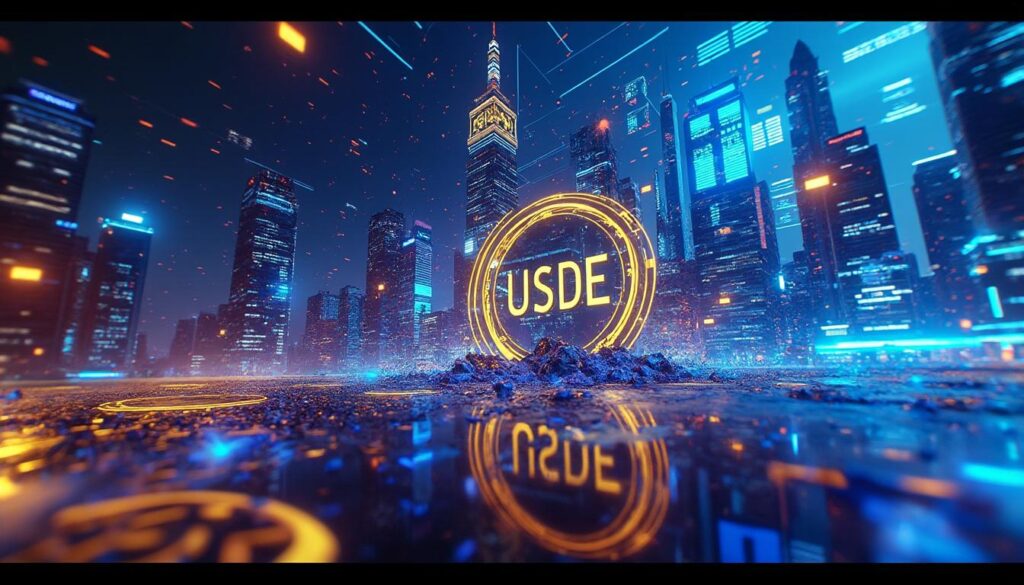 découvrez comment le stablecoin usde d’ethena a chuté de près de 50 % en capitalisation suite au krach d’octobre, impactant le marché des crypto-monnaies.