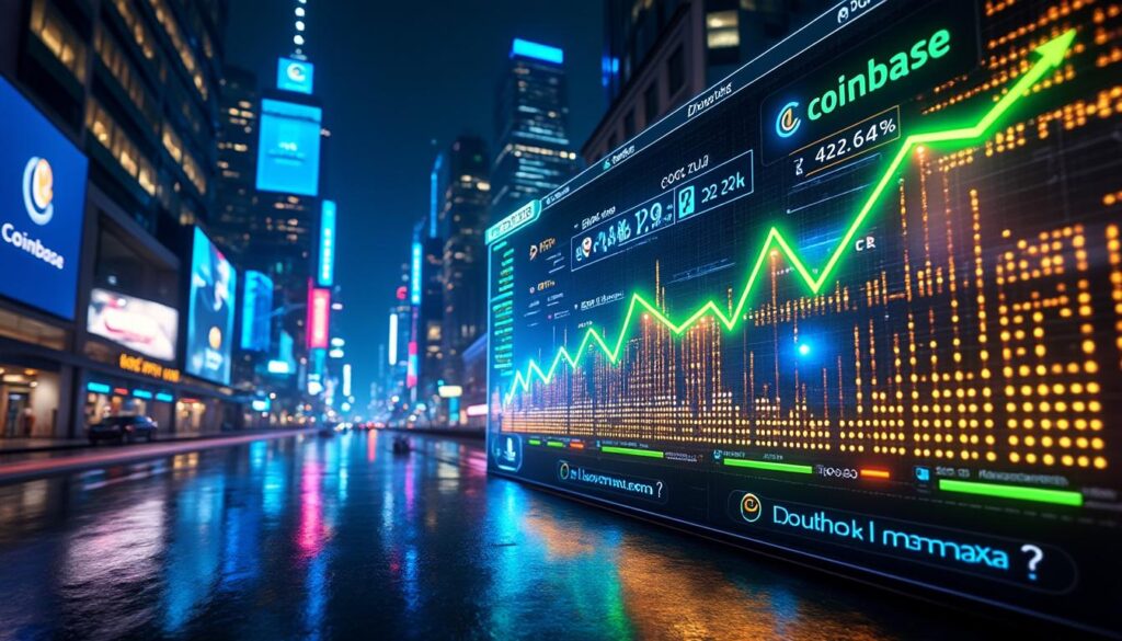 découvrez comment l'action coinbase a grimpé en bourse suite à un rapport optimiste de goldman sachs, analysant les perspectives prometteuses de la plateforme crypto.